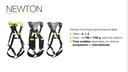 Harnais d’antichute confortable et rapide à enfiler NEWTON EASYFIT PETZL