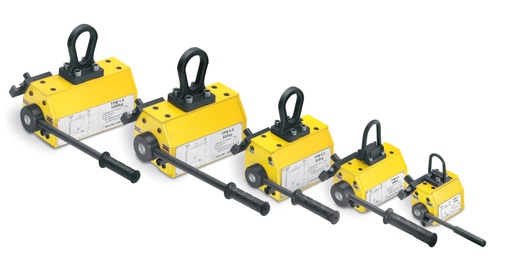 Aimant de levage permanent manuel 100 kg - 3.000 kg  YALE (TIGRIP TPM)