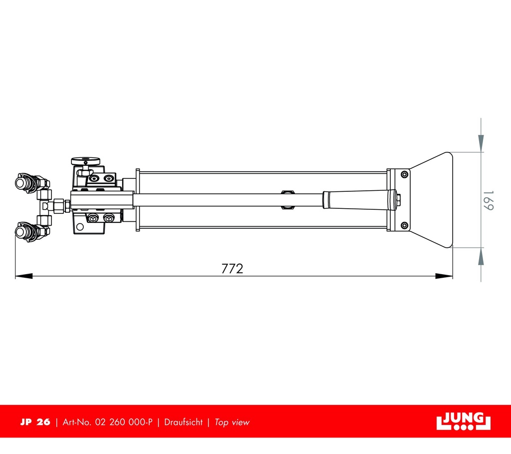 Pompe manuelle JP 26 JUNG
