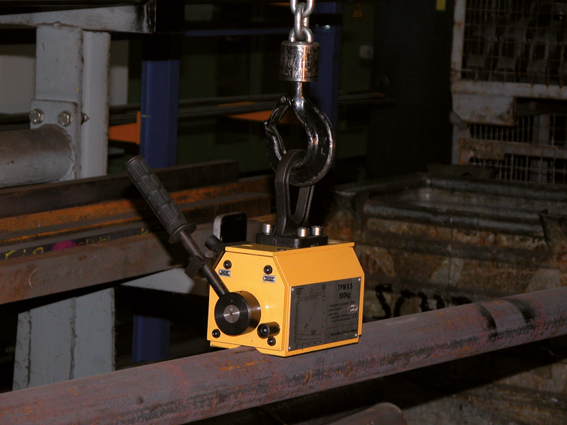 Aimant de levage permanent manuel 100 kg - 3.000 kg  YALE (TIGRIP TPM)