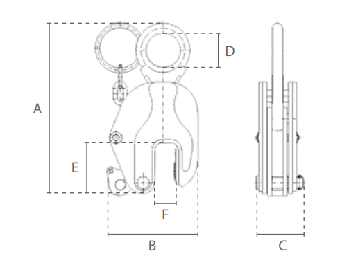 Pince de levage verticale DELTA