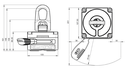 TML 200 R aimant permanent pour tube