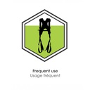 FREEBLAST - Harnais antichute antistatique 2 points d'accrochage KRATOS