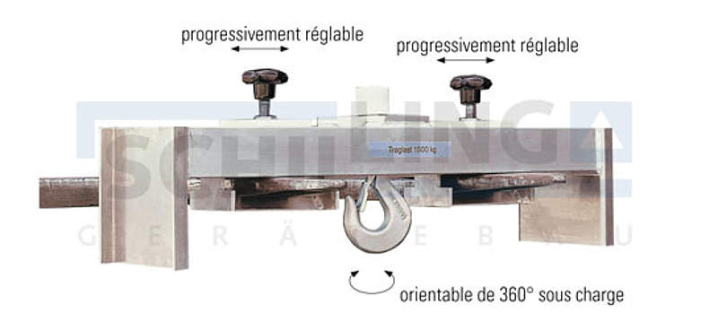 Traverse de levage en aluminium Schilling