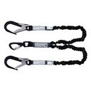Longe en sangle élastique 2m avec absorbeur d’énergie intégré dans la longe GRAVITY-S KRATOS