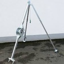 Trépied en aluminium avec treuil, WIMAG, 200 à 1.000 kg