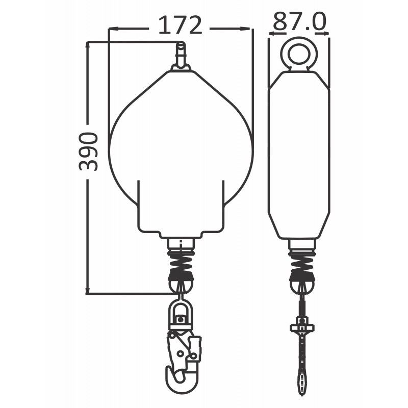 LOAD ARRESTER (MAXI 250 KG)