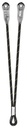 Double lanyard for making a fall arrest lanyard, JANE-Y PETZL