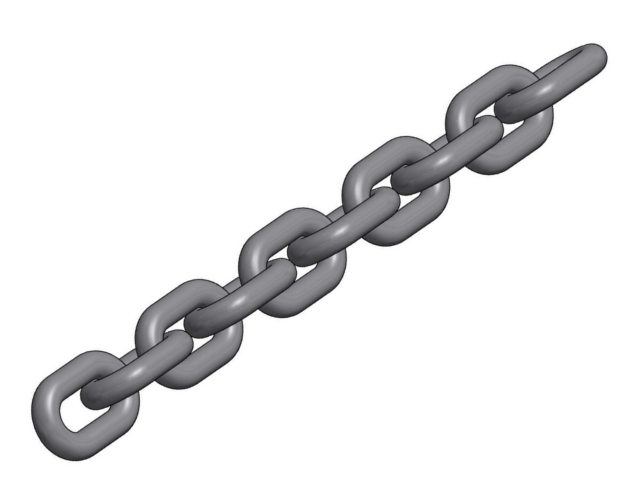 LIFTKET round steel chain 4 x 12 DIN 5684 / RTS Built type(s) 020,021