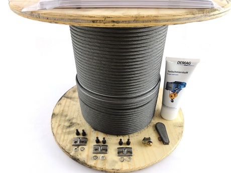DEMAG Kit câble métall.  P 400   13  H 7 1/1    18,4m 