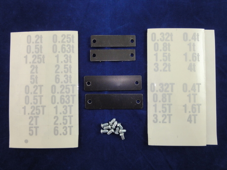 DEMAG Capacity plate set  Neutral 1/1 P/DH