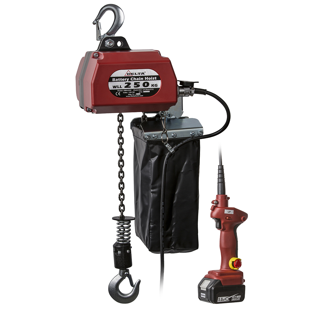 DELTA Electric chain hoist battery driven