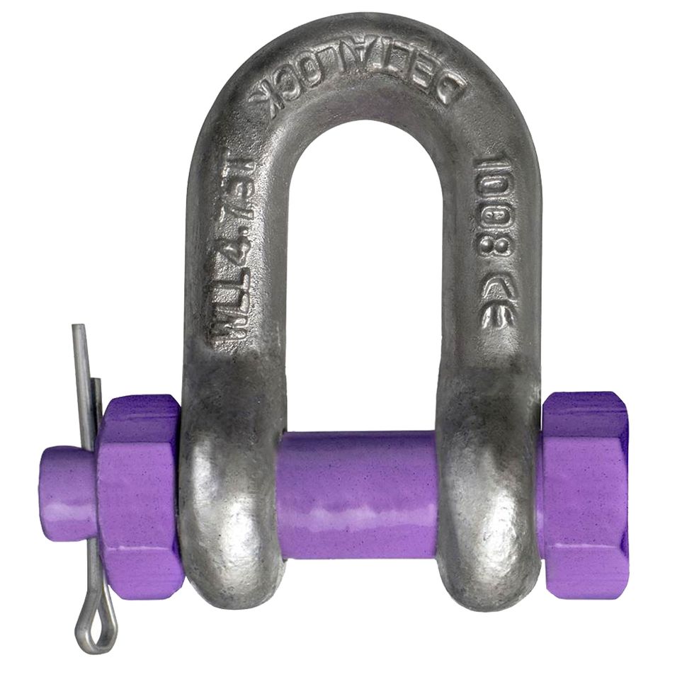 DELTALOCK Bolt type chain schakles DELTA 1T to 55T