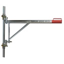 Bras perpendiculaire avec accouplement 95cm pour treuils DELTA