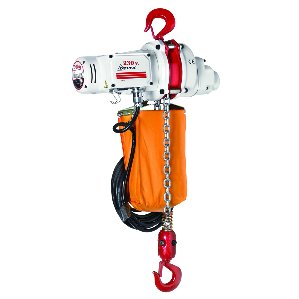 DELTA Electric chain hoist 230 V 1 Phase