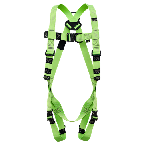 [LK7KRATOS-FA1011500] REFLEX 4 - BODY HARNESS 2 ATTACHMENT POINTS WITH HIGH VISIBILITY STRAP