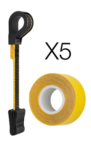 [LK7PETZL-S050AA00] Interface de connexion pour outil, max 5 kg (pack de 5)TOOLINK S and TOOLTAPE PETZL