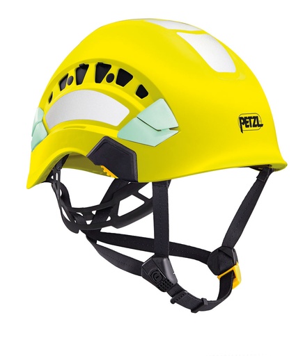Comfortable, ventilated high-visibility helmet VERTEX Vent Hi-VIZ PETZL