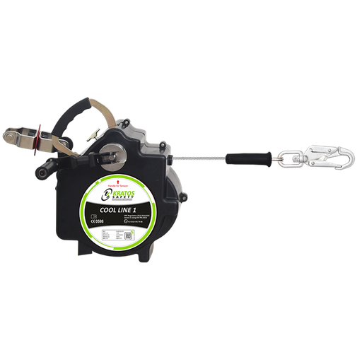 [LK7KRATOS-FA6003318] Retractable temporary horizontal lifeline, max. length 18 m - COOL LINE 1 KRATOS