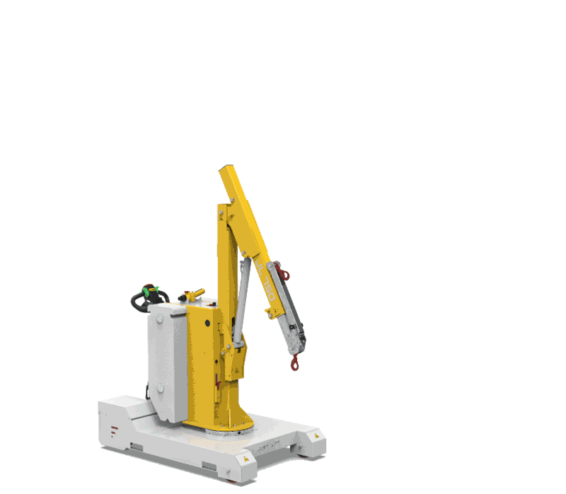 [LK7JUSTLIFT-JL750_ext] ZALLYS JUST LIFT JL750 Elektrischer Werkstattkran mit Erweiterungskit