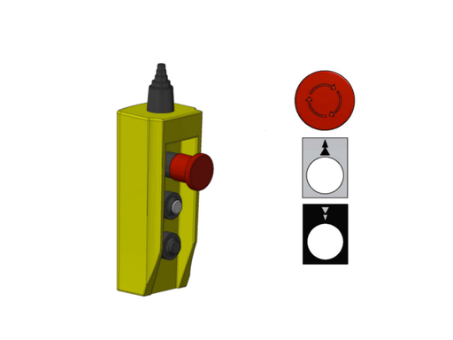 [LK58000214] LIFTKET 2step up/down em.stop Built type(s) 021,031,051,071,091,111
