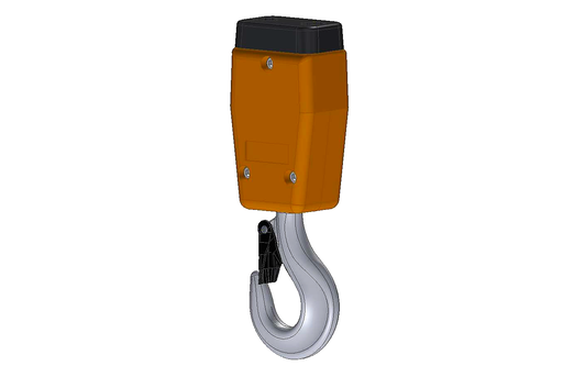 [LK58000302] LIFTKET hook block cpl. 5,2x15 black Built type(s) 050,051