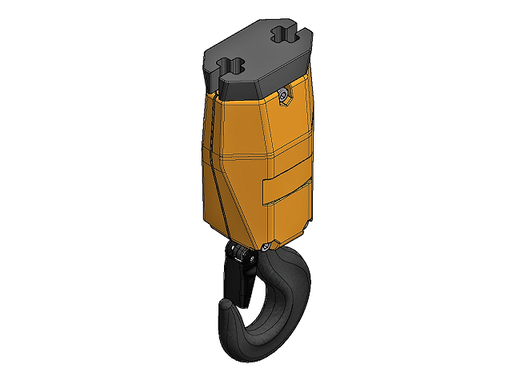 [LK58000304] LIFTKET hook block 2000 kg cpl for chain 7x22 Built type(s) 070,071