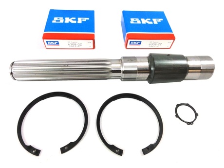 [LK51009258] DEMAG Travel wheel shaft  KTL160 W35 Set Rillenkl.