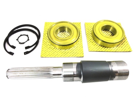 [LK51009246] DEMAG Travel wheel shaft  KTL250 W35 Set Rillenkl.