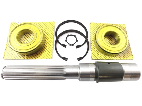[LK51009261] DEMAG Travel wheel shaft  KTL250 W45 08 Rillenkl.