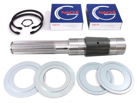 [LK51009251] DEMAG Travel wheel shaft  KTL250 W45 Set Pendelrl.