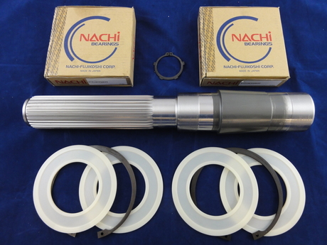 [LK51009267] DEMAG Travel wheel shaft  KTL400 W65 Set Pendelrl.