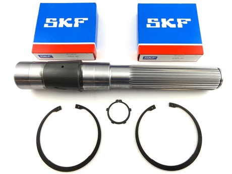 [LK51009266] DEMAG Travel wheel shaft  KTL400 W65 Set Rillenkl.