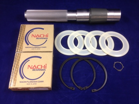 [LK51010547] DEMAG Travel wheel shaft  RAM 400 Set W65