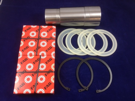 [LK51014628] DEMAG Travel wheel shaft  RN 630 Set 