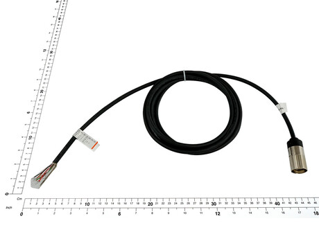 [LK51002103] DEMAG Stecker  12P MIT 3 M KABEL Kübler 