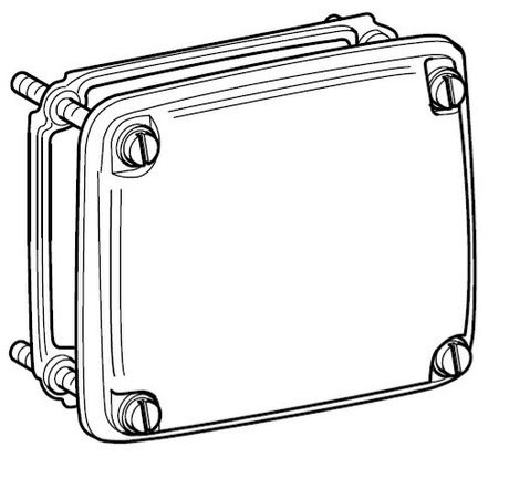 [LK51001388] DEMAG Terminal box cover  KD63 Kpl. LURANYL