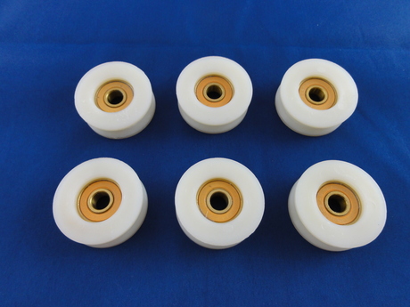 [LK51014189] DEMAG Wheel guide  DZW  Set 6StÃ¼ck 
