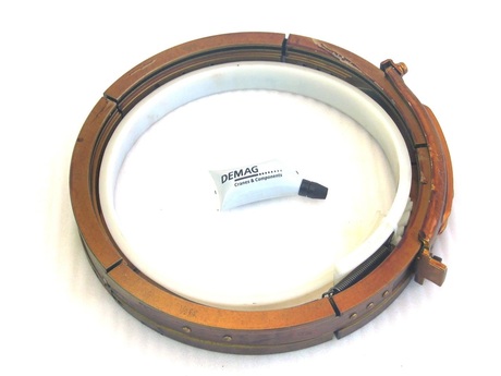 [LK51005399] DEMAG Rope guide left 2 grooves  P 400/23 