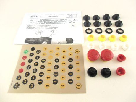 [LK51008219] DEMAG Emergency stop set/rub.cap  DSC/DSC-S 