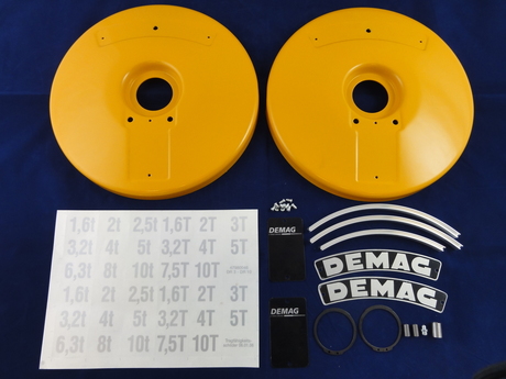 [LK51003732] DEMAG Rope sheave hood set  280 2/1 P 600