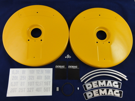 [LK51003734] DEMAG Rope sheave hood set  355 2/1 P1000