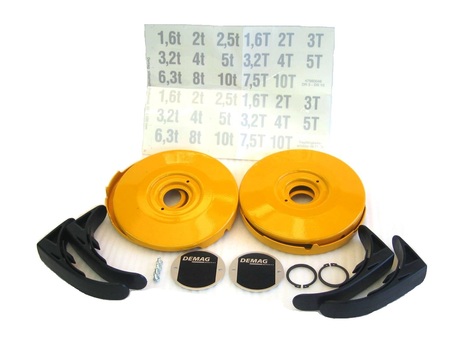 [LK51007004] DEMAG Rope sheave hood set  4/1 