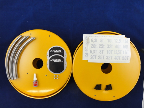 [LK51007342] DEMAG Rope sheave hood set  8/2 