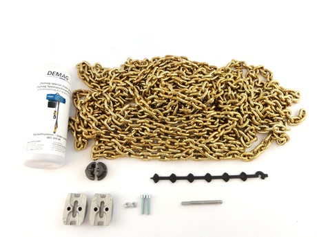 [LK51009305] DEMAG Chain set  DK5/PK2 L= 8,5m 