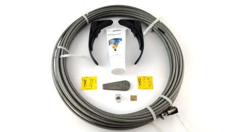 [LK51006994] DEMAG Kit câble métall.  DR 3     7 H20  2/1    43,0m       2m,3m 