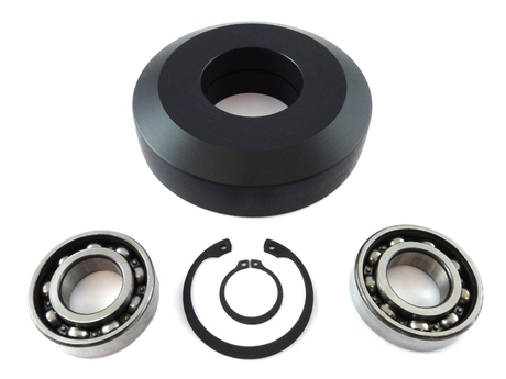 [LK51015502] DEMAG Travel wheel set  125 OSPK Ertalon