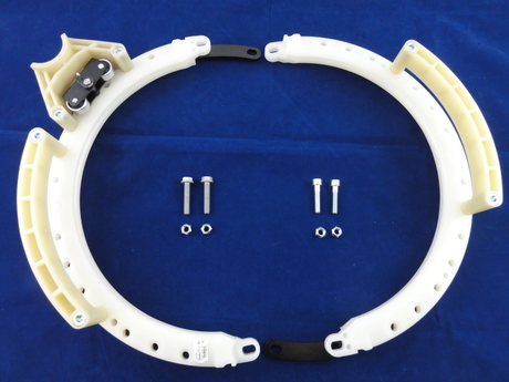 [LK51007208] DEMAG Rope guide right set   DR 20/13 PA12