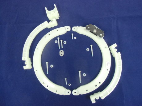 [LK51007092] DEMAG Rope guide right set  FDR 10/13 PA12