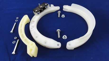 [LK51011004] DEMAG Rope guide left set    1  / 5,5 PA12 L1700